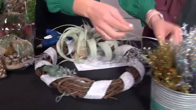 Making unique holiday wreaths with Twigs & Figs