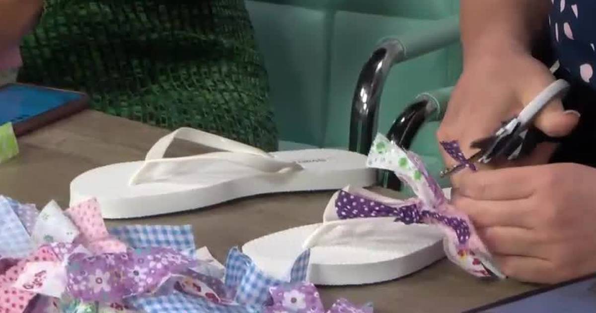 Diy slippers clearance from flip flops