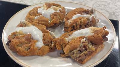 Start the week off sweetly with air fried s’more cookies