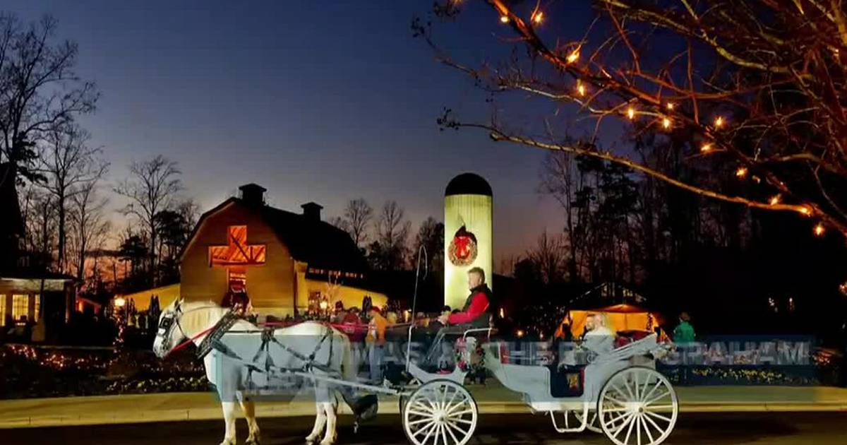Find out what it’s like during Christmas time at the Billy Graham