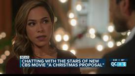 Chatting with the stars of new CBS movie ‘A Christmas Proposal’