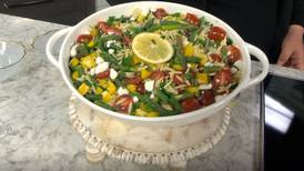 Making easy spring salads