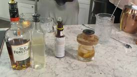 Making The Vintage’s ‘Close, but No Cigar’ signature cocktail